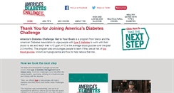 Desktop Screenshot of americasdiabeteschallenge.com
